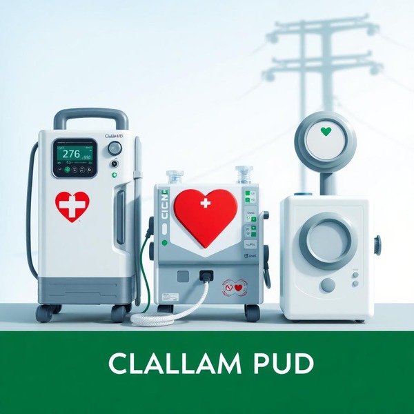 A small logo depicting the news story SOLAR POWERED BATTERIES FOR MEDICAL EQUIPMENT DURING OUTAGES 